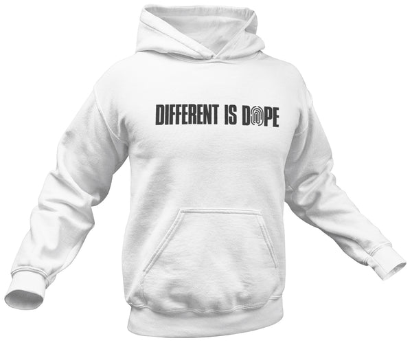 White (Different Is Dope) Hoodie