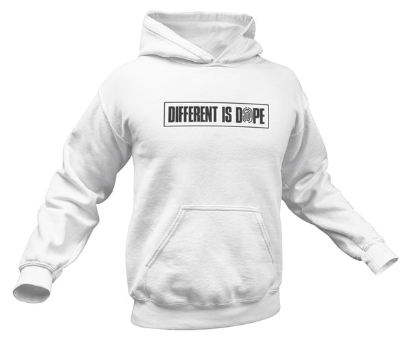 White (Different Is Dope) BOX Hoodie
